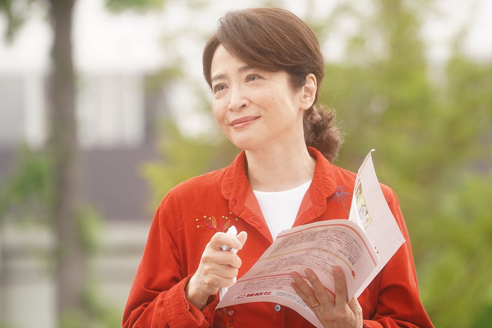 中田喜子／「ラジエーションハウスⅡ～放射線科の診断レポート～」第4話より（C）フジテレビ