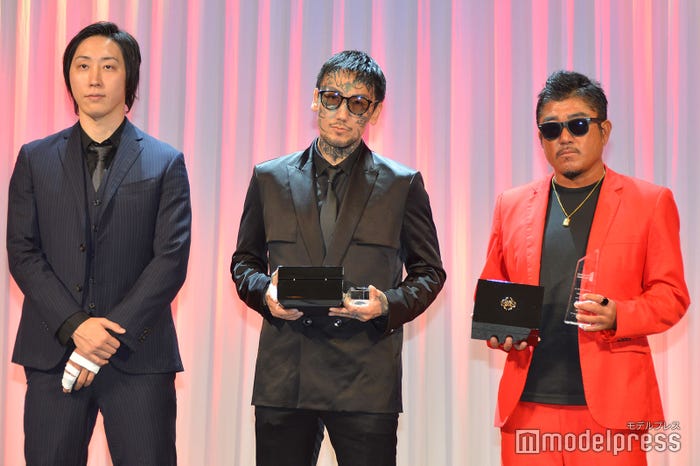溝口勇児氏、瓜田純士、バン仲村(C)モデルプレス