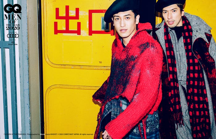 EXIT「GQ MEN OF THE YEAR 2020」 Photographed by Maciej Kucia @ AVGVST (C) 2020 CONDÉ NAST JAPAN. All rights reserved.