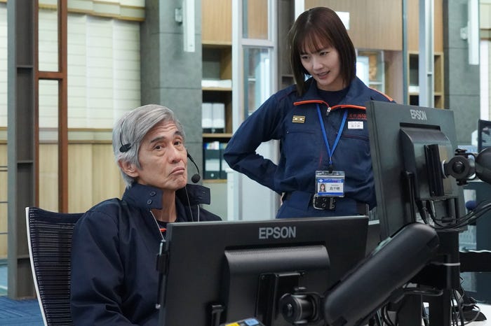 佐藤浩市、中村ゆり「119エマージェンシーコール 」第3話(C)フジテレビ