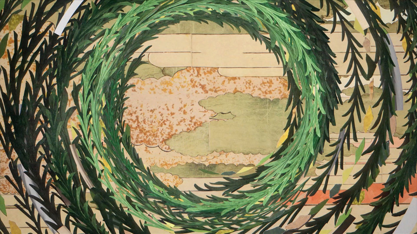 「べらぼう～蔦重栄華乃夢噺～」タイトルバック（C）NHK