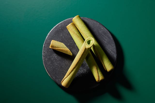 あのヨックモックの「シガール」に、抹茶チョコが詰まった初夏限定版が今年も登場!