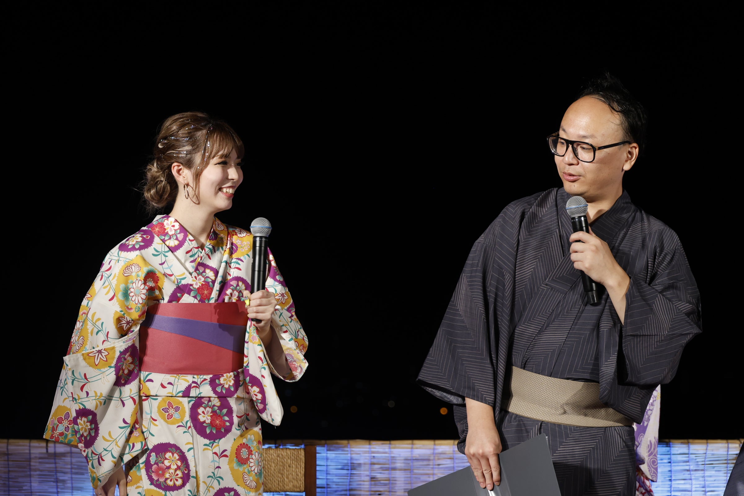 ゆいちゃみ、たかし（C）SDGs EDOGAWA ONLINE HANABI FESTIBAL supported by TGC