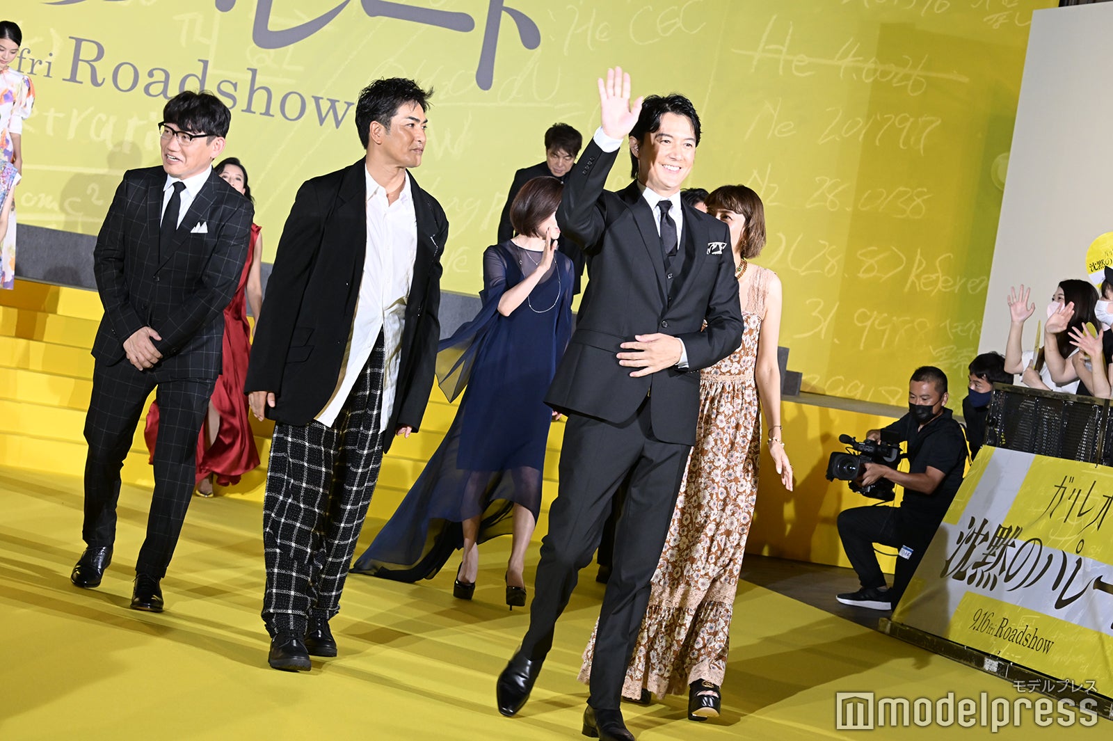 「沈黙のパレード」イエローカーペットでの様子 （C）モデルプレス