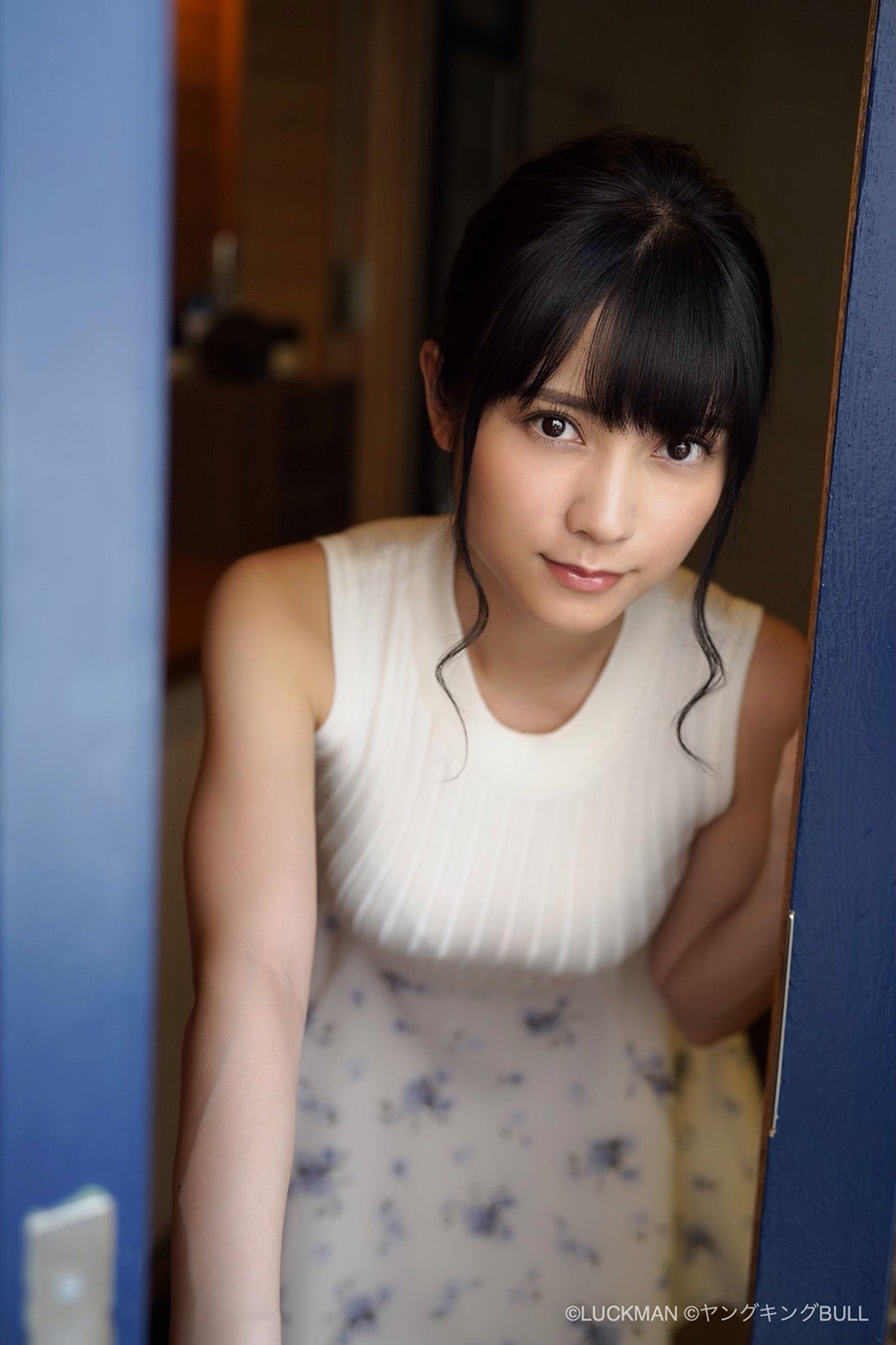 桃月なしこ（C）LUCKMAN／ヤングキングBULL