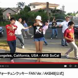 世界各国のAKB48ファンが踊る／「恋するフォーチュンクッキー FAN ver.」より