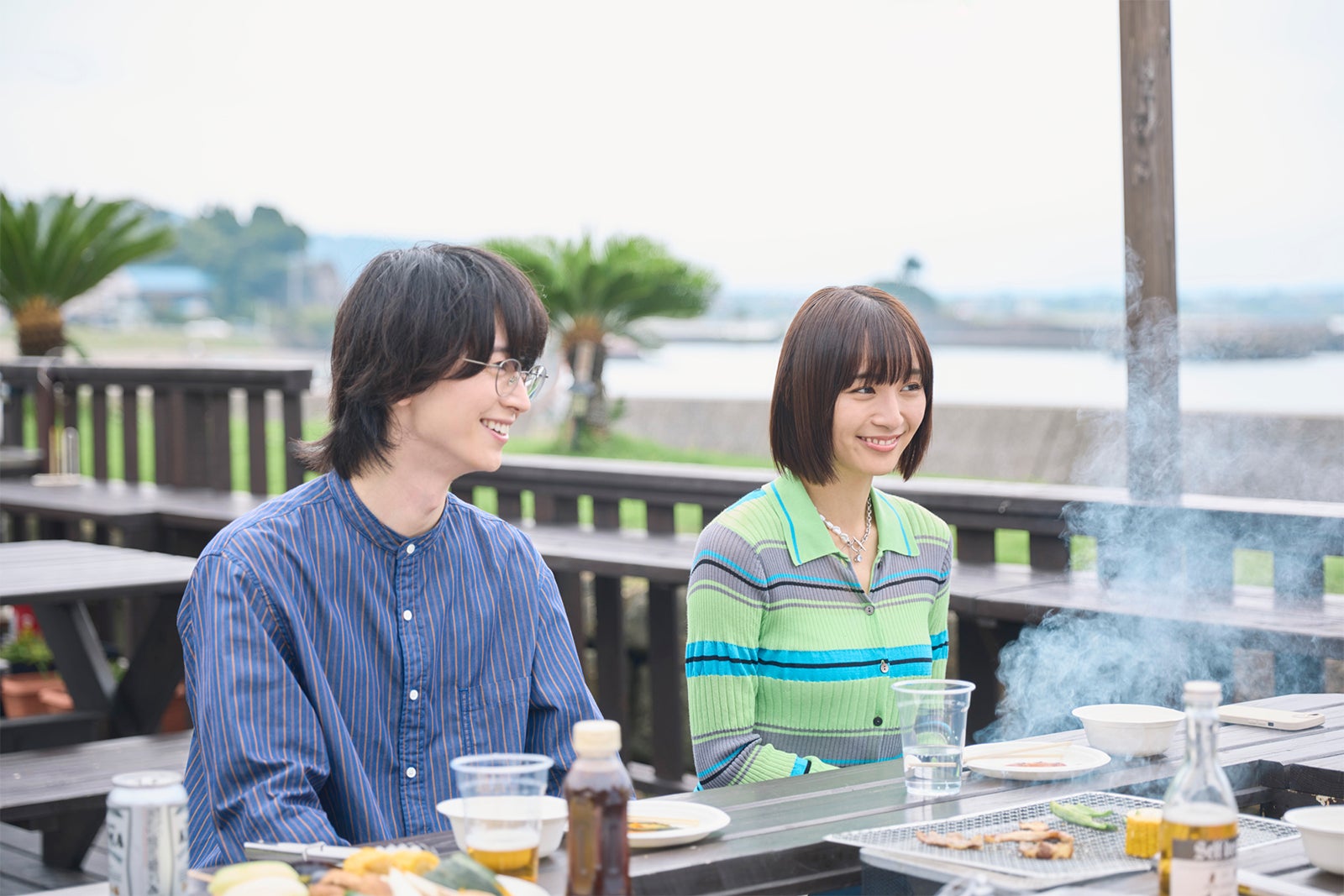 池田匡志、浅川梨奈（C）「嘘をついた私たち」製作委員会