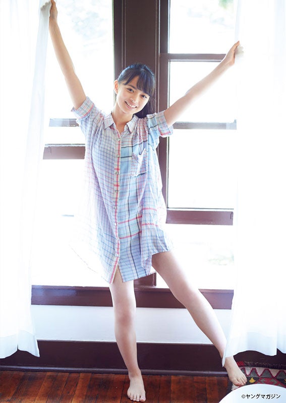 上國料萌衣（C）岡本武志／ヤングマガジン