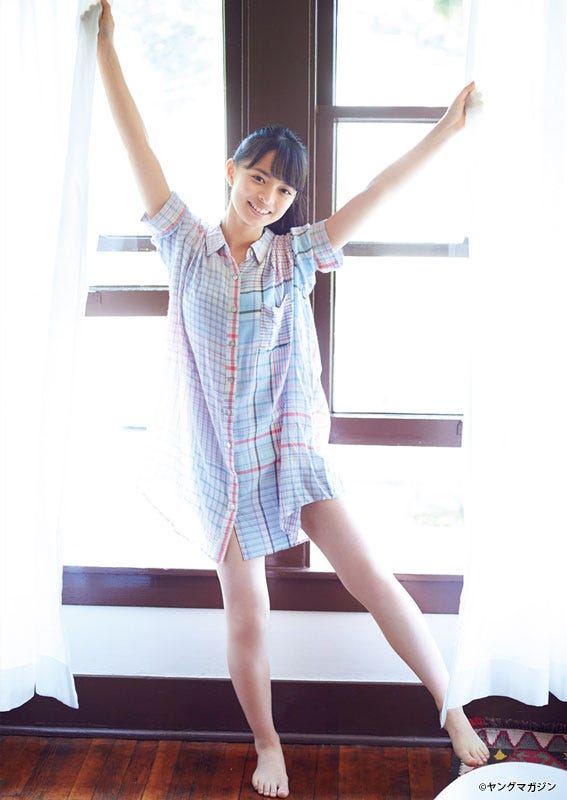 上國料萌衣(C)岡本武志/ヤングマガジン