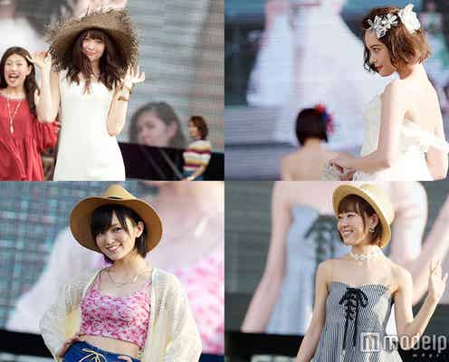 玉城ティナ・八木アリサ・NMB48ら、沖縄の屋外ステージで“美”競演<写真特集/「沖縄国際映画祭」ちゅらイイGIRLS UP!>