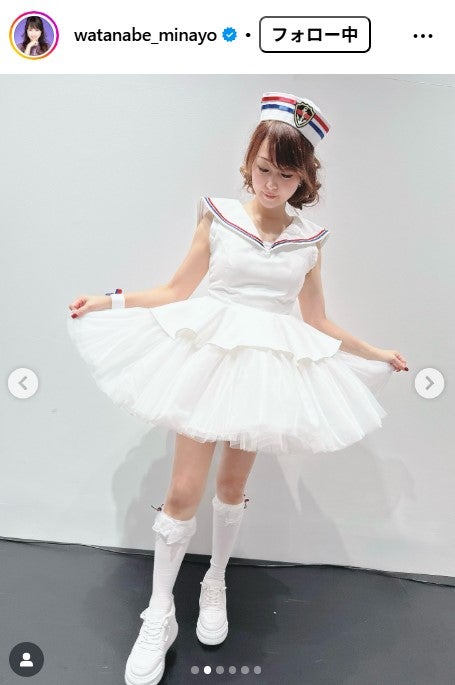 渡辺美奈代Instagramより