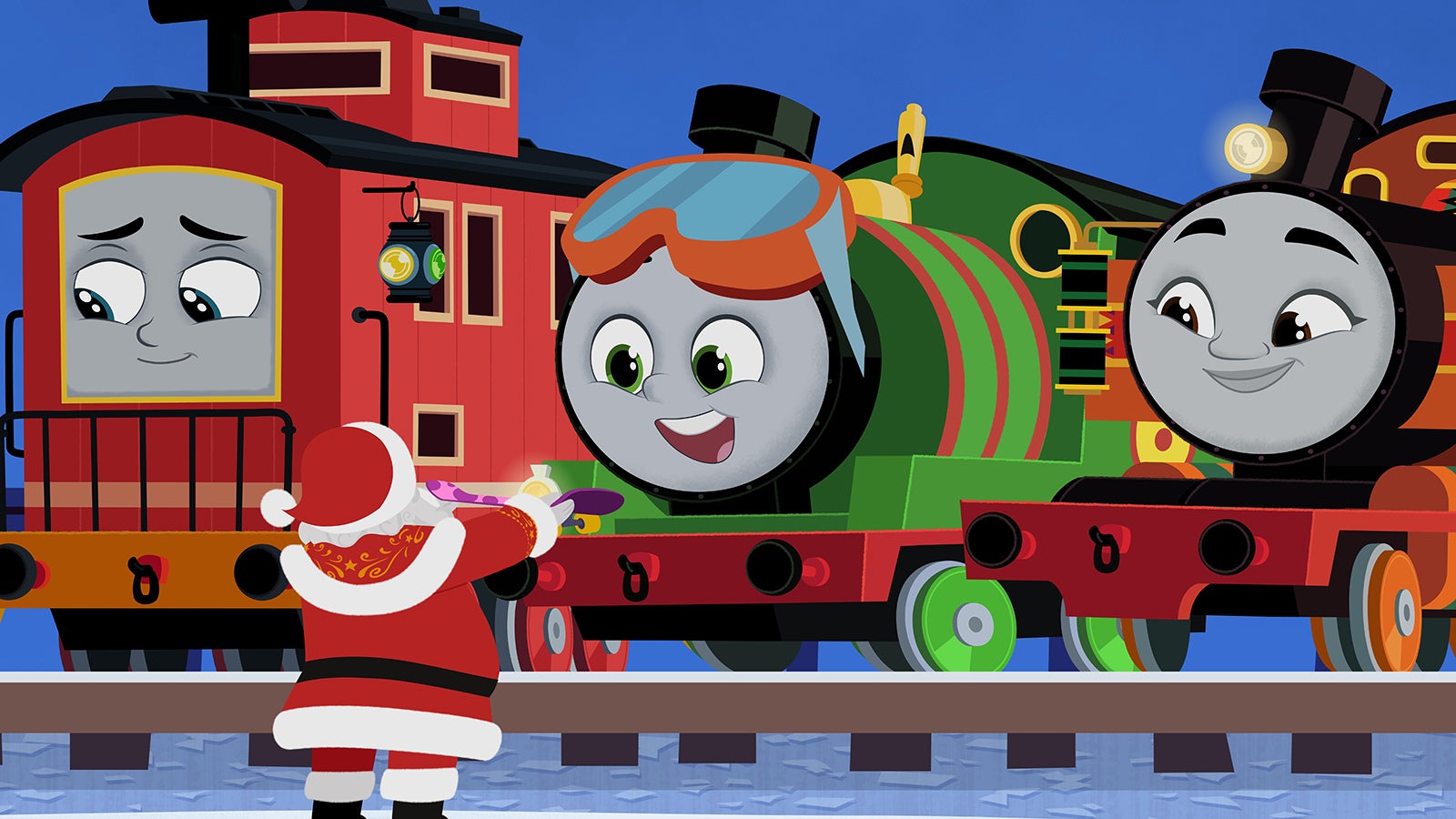 DAIGOが演じる「サンタクロース」（C）2025 Gullane（Thomas）Limited.