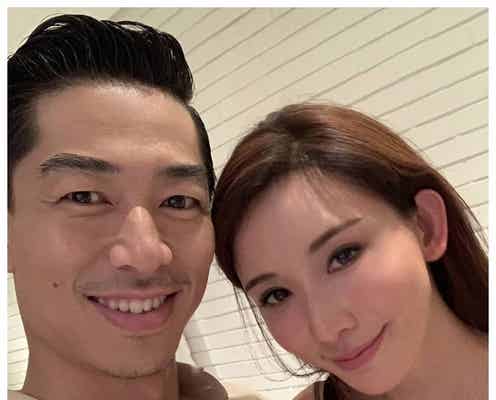 リン・チーリン、EXILE AKIRAと2ショットで結婚報告