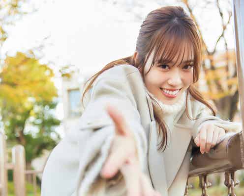 「下剋上球児」で話題・伊達さゆり、デート風グラビアにドキッ 透明感溢れるオフショルニット姿も公開