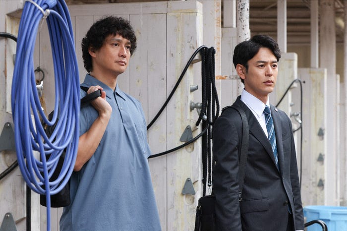 安藤政信、妻夫木聡「ザ・ロイヤルファミリー」 第4話(C)TBS