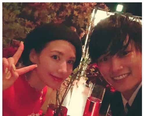 仲里依紗“夫”鈴木伸之とばったり再会「相変わらずの好青年」2ショットにネット沸く