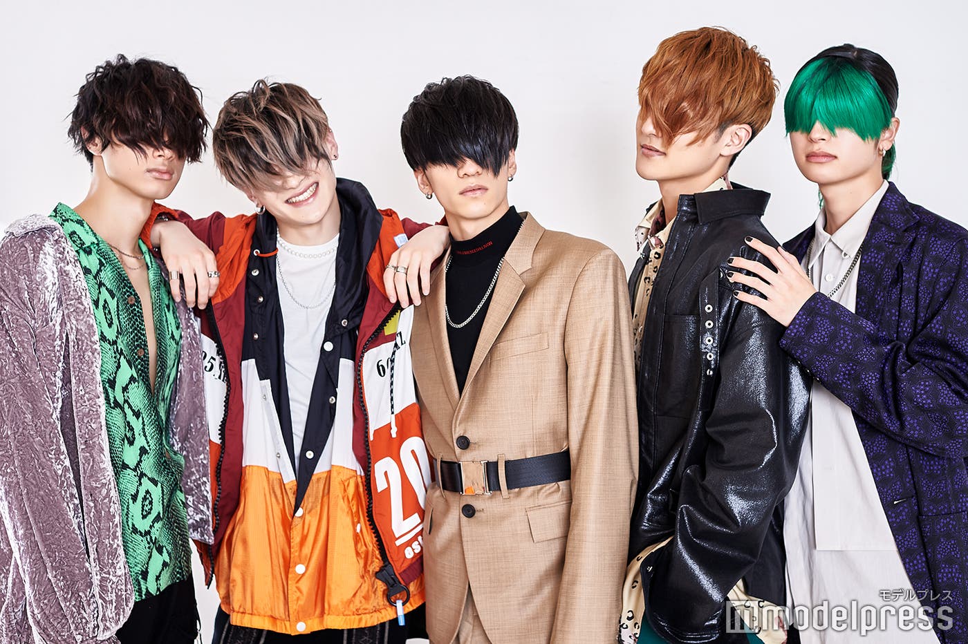 (左から)相沢勇仁、星野陽介、南優輝、内田将綺、仲川蓮(C)モデルプレス