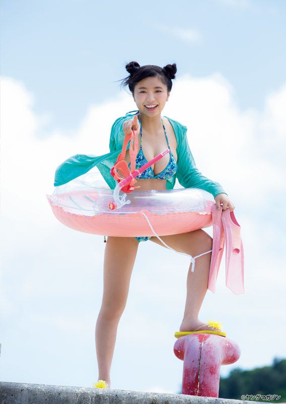 大原優乃(C)LUCKMAN/ヤングマガジン