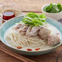 濃厚!鶏だし豆乳そうめん/画像提供:日本アクセス