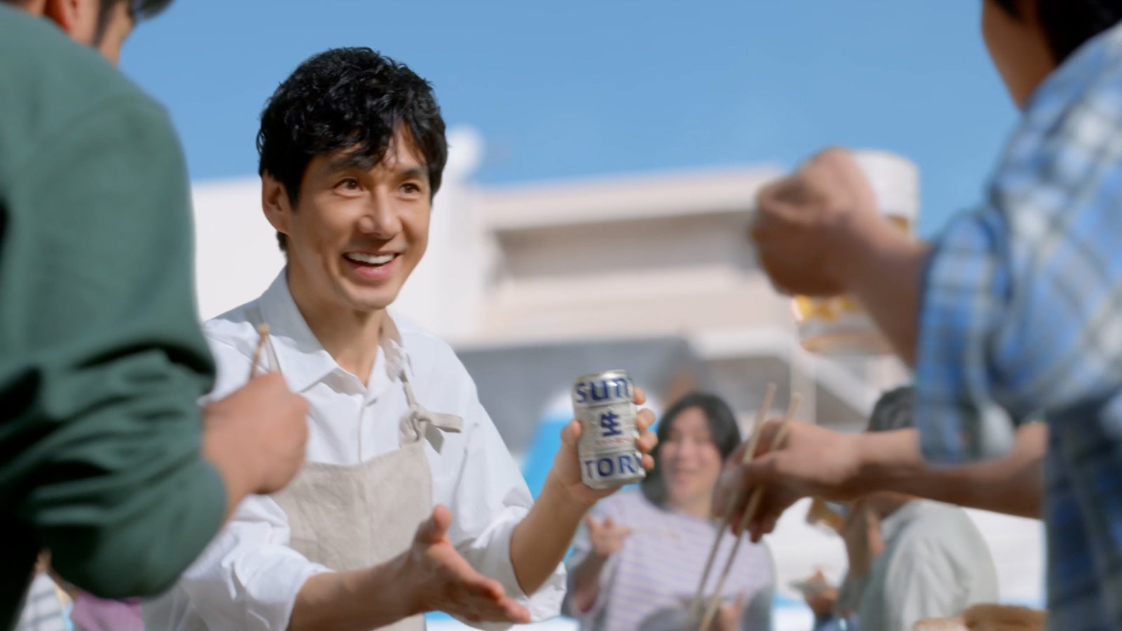 西島秀俊／新TVCM「生奉行」篇より（提供写真）