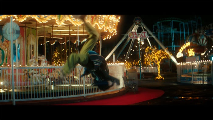 新垣結衣/新テレビCM「New Life is…」篇より(提供写真)