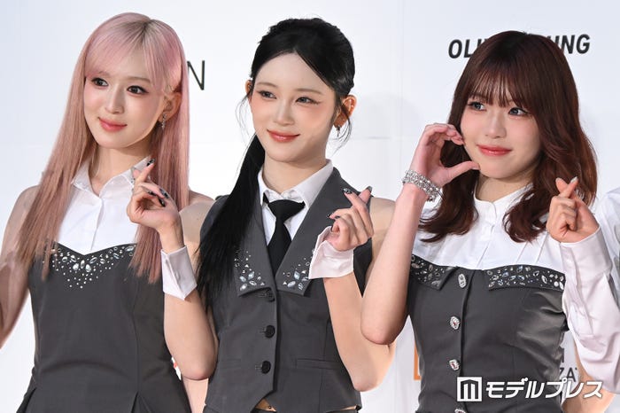 SUZU(山本すず)、MIU(櫻井美羽)、TSUZUMI(海老原鼓)(C)モデルプレス