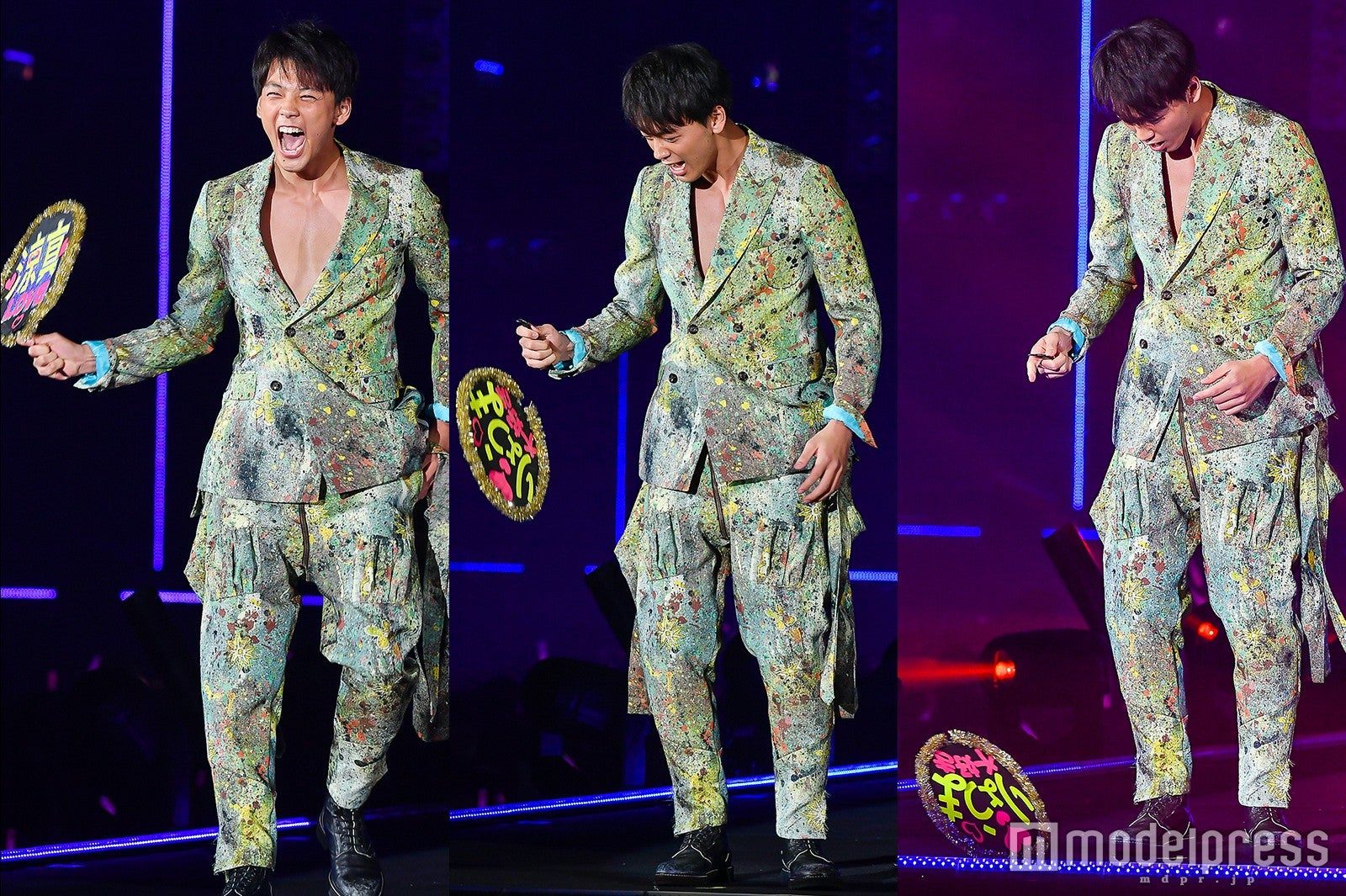 「うちわ折れちゃった…」勢い余った竹内涼真が可愛い＜TGC2017 S／S＞