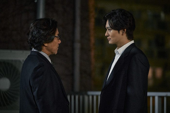 岸谷五朗、岡田将生「田鎖ブラザーズ」第8話(C)TBSスパークル/TBS