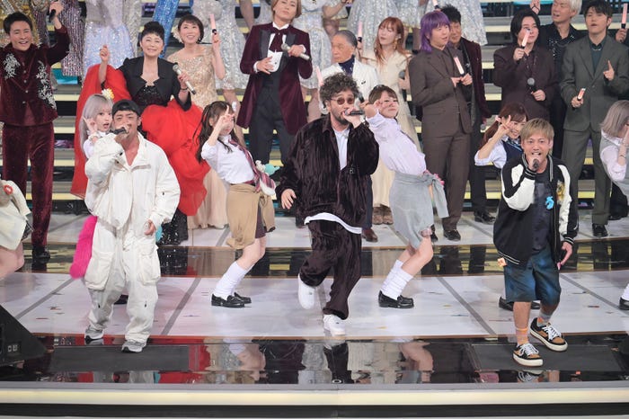 「第76回NHK紅白歌合戦」ORANGE RANGE(C)NHK