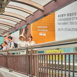 全長約800メートルの“世界一長いエスカレーター”といわれるミッドレベルエスカレーターと、Hollywood Road(荷李活道)が交差する場所に、重厚感漂うレンガ造りの建物が。ここが「大館」(C)モデルプレス