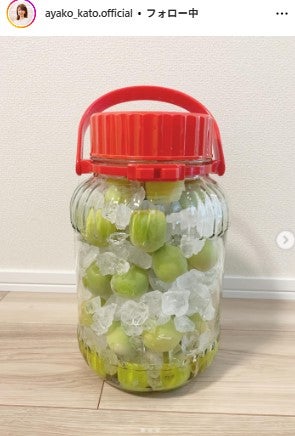 加藤綾子Instagramより