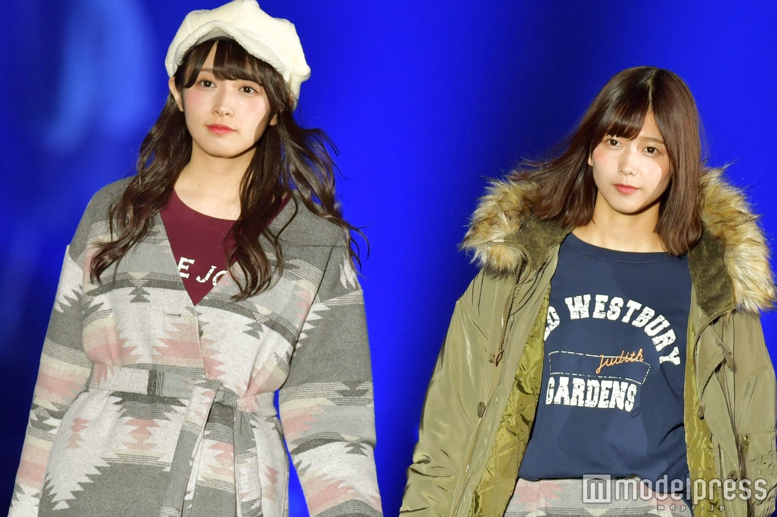 渡辺梨加、渡邉理佐 （C）モデルプレス