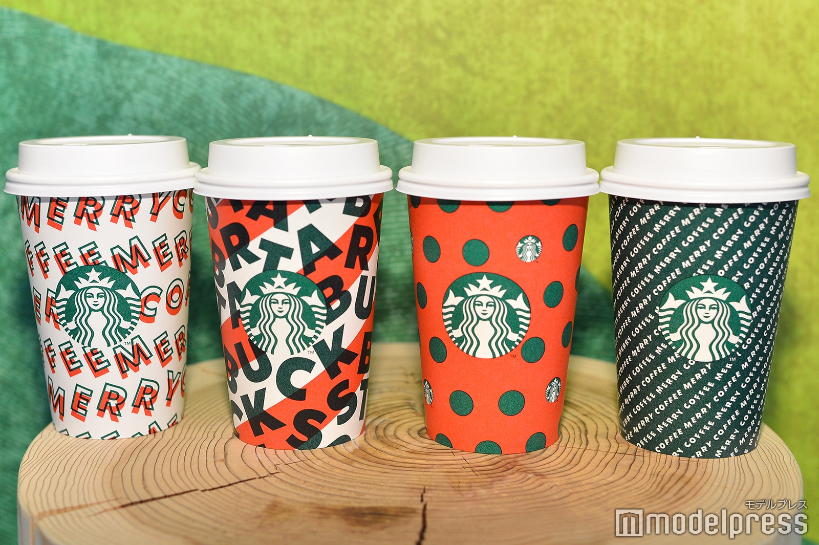 スターバックス新カップ4種（C）モデルプレス