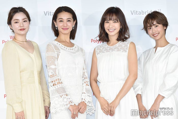 藤井明子、稲沢朋子、優木まおみ、石田一帆 (C)モデルプレス