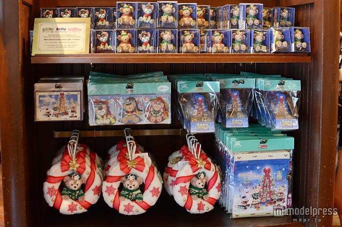 ダッフィーグッズがずらり