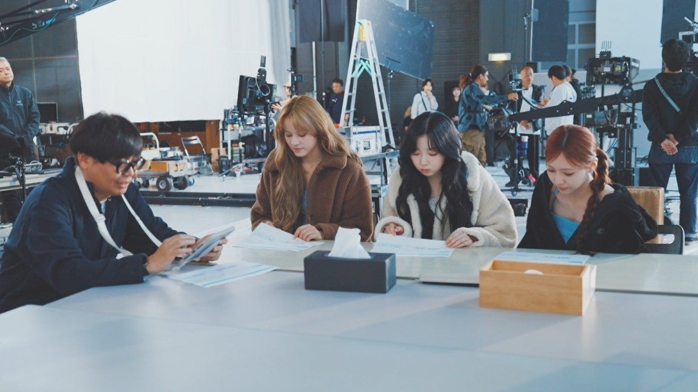 NiziU／新CM「肌ノイズミュート」メイキング（提供写真）