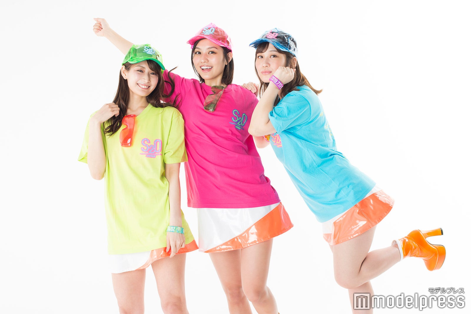 沢すみれ、林ゆめ、高橋凛（C）モデルプレス