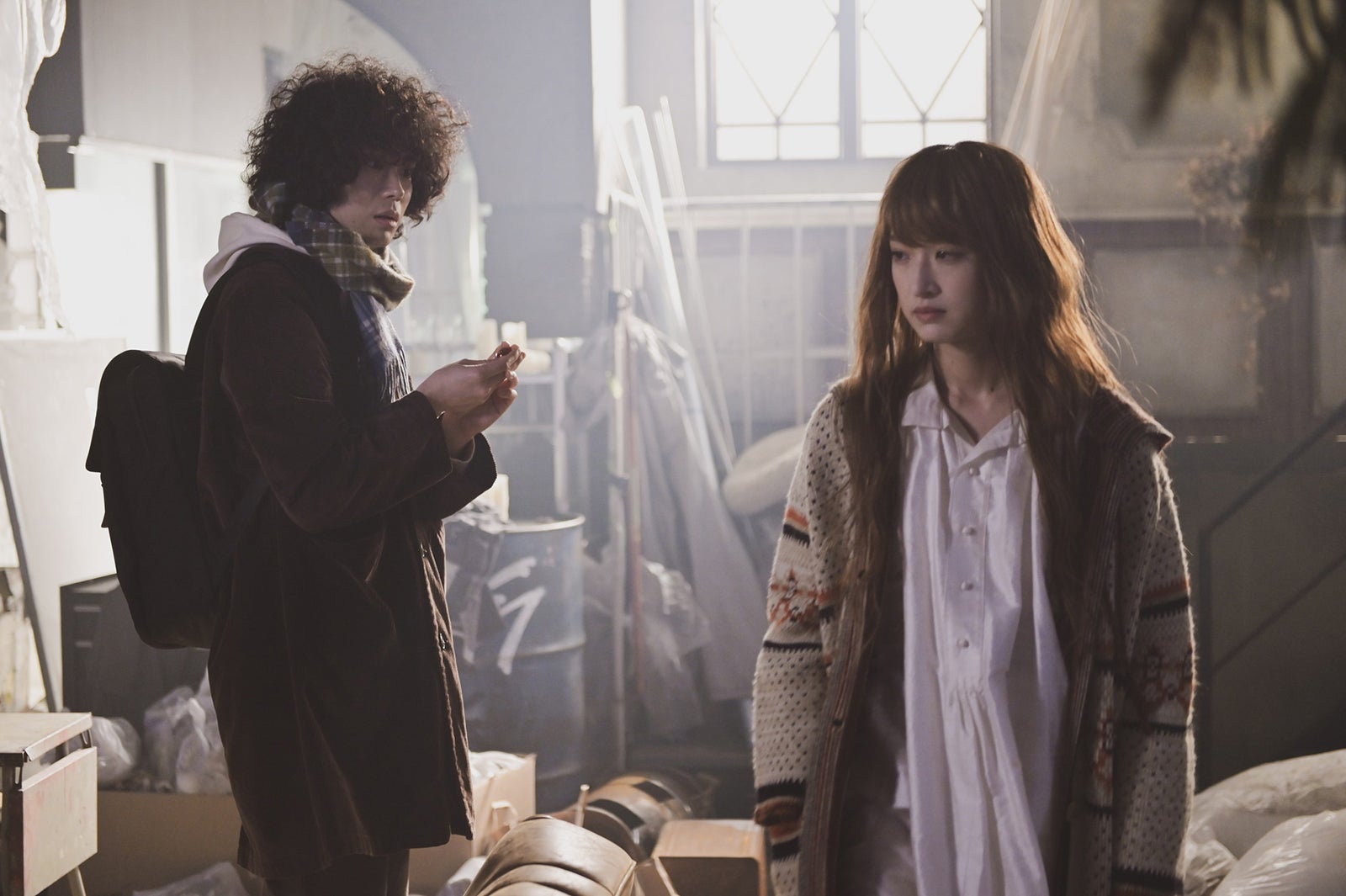 菅田将暉、門脇麦／「ミステリと言う勿れ」第7話より（C）田村由美／小学館 （C）フジテレビジョン