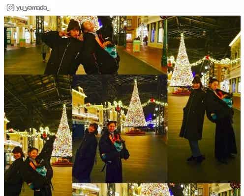 山田優&西山茉希、変装なしでディズニー満喫「子供以上にはしゃぐ親2人」に反響