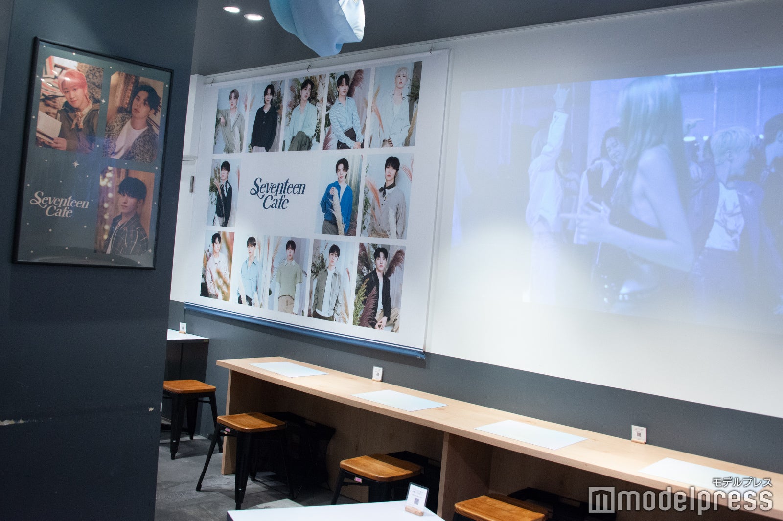 「MORNING GREEN」大きなスクリーンも（C）モデルプレス