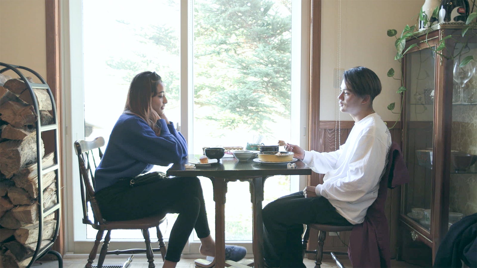 まや、海斗「TERRACE HOUSE OPENING NEW DOORS」44th WEEK（C）フジテレビ／イースト・エンタテインメント