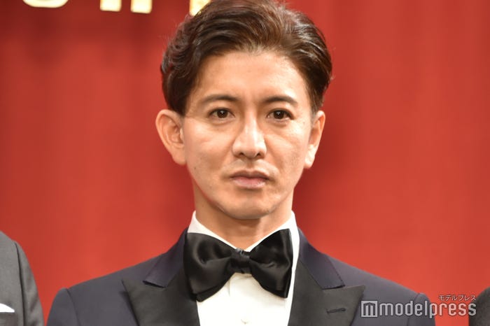 「マスカレード・ナイト」完成披露試写会に登壇した木村拓哉(C)モデルプレス