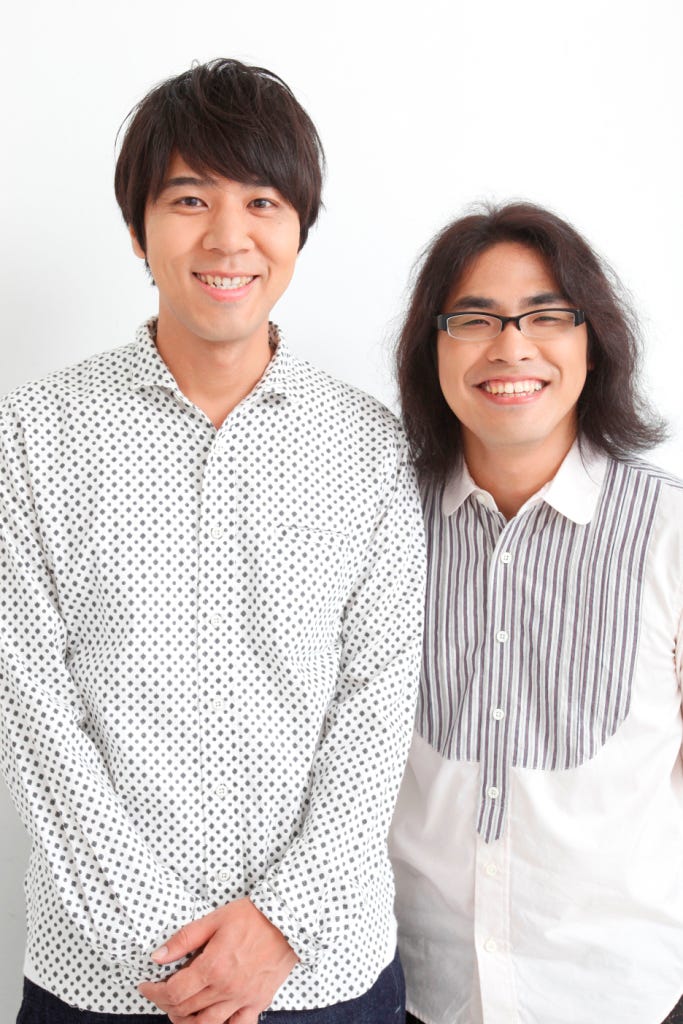 コカドケンタロウ、中岡創一/ロッチ(提供写真)