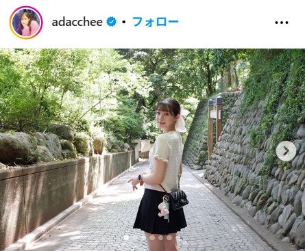 足立梨花Instagramより