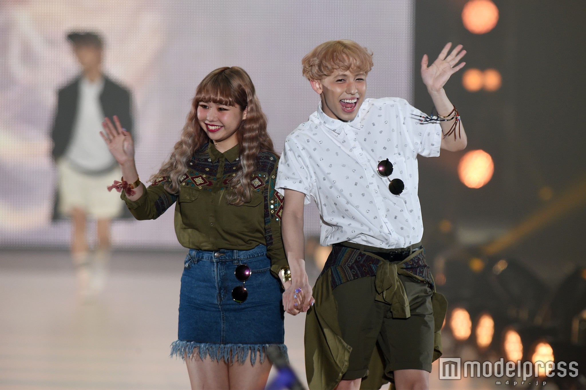 「Bershka」ステージ／ぺこ＆りゅうちぇる（C）モデルプレス