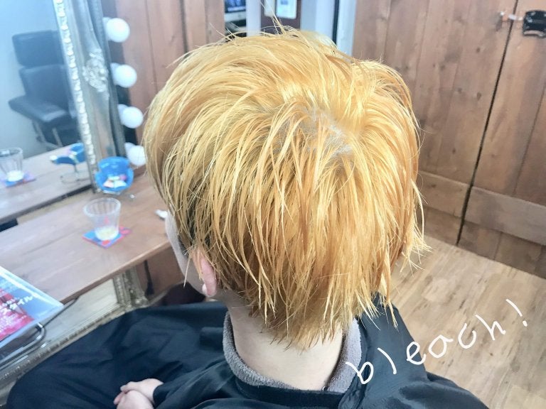 注意！ブリーチ回数は人に寄ります！