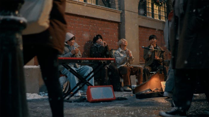 目黒蓮&Mrs. GREEN APPLE/キリン 午後の紅茶」の新CM「奇跡の前夜」篇(提供写真)