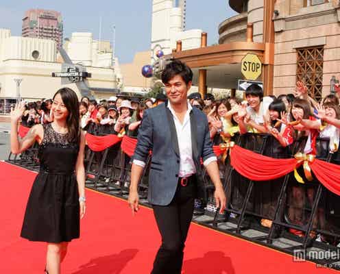 中居正広、堀北真希ら「ATARU」出演者がUSJ降臨 レッドカーペットに5000人集結