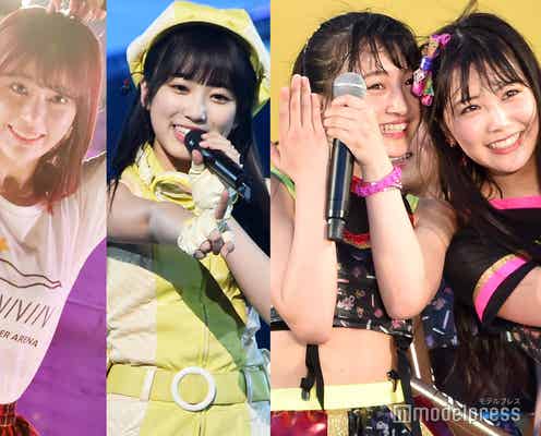 HKT48宮脇咲良&矢吹奈子&NMB48白間美瑠&山本彩加でユニット結成 「博多難波最強ユニット」と話題に<AKB48じゃんけん大会>