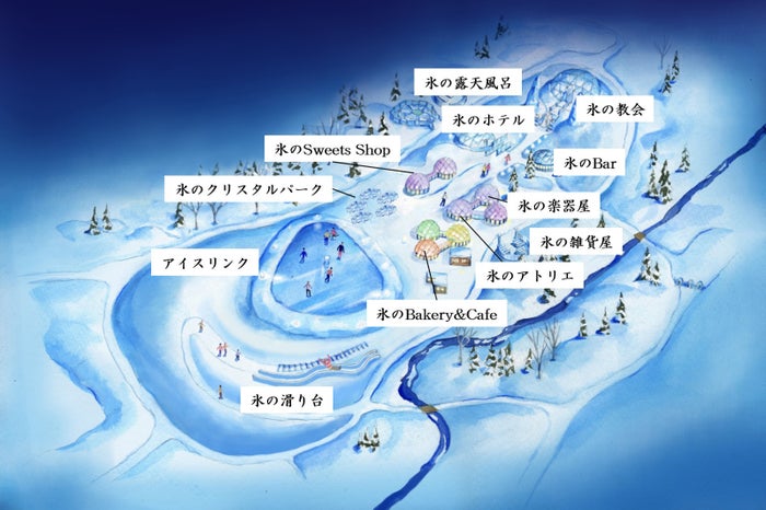 アイスヴィレッジ／画像提供：星野リゾート